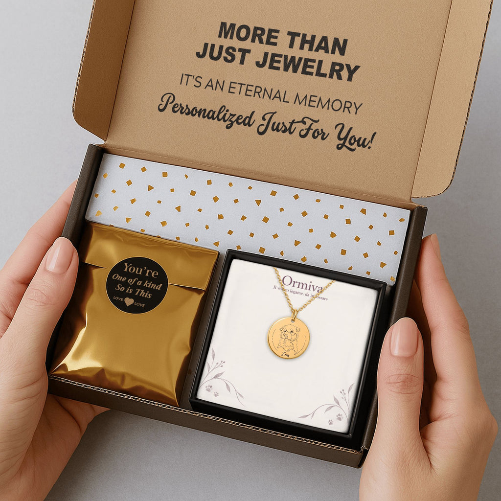 collana personalizzata senza pietrina