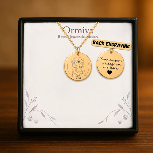 collana personalizzata senza pietrina